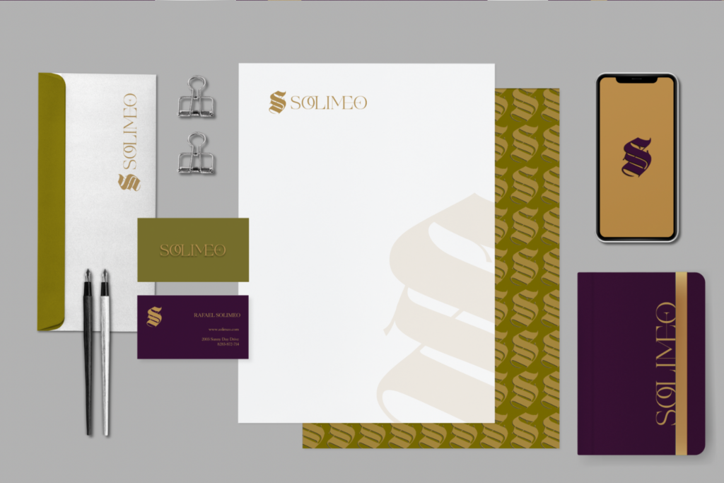 Branding para marca pessoal Rafael Solimeo